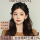 卡瑪倫（KAMALUN）黑色蝴蝶結(jié)發(fā)箍女時(shí)尚小眾頭箍高顱頂壓發(fā)發(fā)卡高級(jí)感公主風(fēng)發(fā)飾 黑色發(fā)箍+品牌禮盒