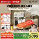 Brandt【國家補貼】法國白朗金萃師X300家用咖啡機半自動意式小型商用咖啡機 家商兩用咖啡機 子母雙鍋爐 【專業(yè)套裝】平刀研磨+家商用咖啡機