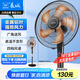 長城（CHANGCHENG）電風(fēng)扇落地扇金屬鋁葉風(fēng)扇18吋大功率大風(fēng)量搖頭電扇底噪可拆洗立式風(fēng)扇交流定頻風(fēng)扇FS-45(407)II