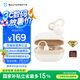 泥炭（SoundPEATS）UU夾 真無(wú)線耳夾式耳機(jī) 無(wú)線不入耳 雙金標(biāo)音質(zhì)認(rèn)證 開放式無(wú)感佩戴 藍(lán)牙5.4 晨露米