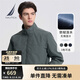諾帝卡（NAUTICA）【單件直降】男裝春夏款防輕濺水防風(fēng)立領(lǐng)薄夾克外套男JE3101 0BG石灰綠（231） L