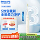 飛利浦（PHILIPS） 【國家補貼】電動牙刷成人情侶款 禮物 送禮 5種模式 全新軟毛柔和亮白刷頭 5效寶藏刷 HX2471/03-瑞斯白