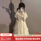 斐莉玥2025超仙絕美lolita連衣裙女學(xué)生宮廷風(fēng)富家千金感白月光公主長裙 蓬蓬連衣裙 現(xiàn)貨 S