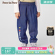 PawinPaw【高色牢度】卡通小熊童裝25年春夏新款男寶寶牛仔長褲 D/Indigo深牛仔藍色/57 120