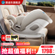 路途樂(lè)（lutule）途趣pro兒童安全座椅汽車用0-4-12歲iSize嬰兒寶寶用車載ADAC 領(lǐng)航版-粽野綠+涼席+防磨墊+遮陽(yáng)棚