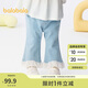 巴拉巴拉寶寶褲子女童牛仔褲2025夏季薄款甜美潮【商場(chǎng)同款】200225108001
