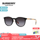 BURBERRY博柏利巴寶莉眼鏡女【七夕禮物】太陽鏡復(fù)古漸變鏡片墨鏡0BE4380D 酒紅色鏡腿|灰色漸變鏡片 38538G