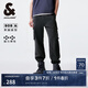 杰克·瓊斯（JACK&JONES）男士休閑舒適百搭潮流黑色個性工裝束腳九分牛仔褲男裝225132007 A15黑色牛仔 38 190 W38
