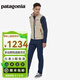 巴塔哥尼亞（Patagonia）男士潮流抓絨背心保暖開(kāi)衫抓絨衣馬甲R(shí)etro Pile Vest 22821 ELKH L