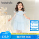 巴拉巴拉女童裙子兒童連衣裙2025夏裝中大童公主洋氣網(wǎng)紗裙子208225111028