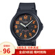 卡西歐(CASIO)手表男士橡膠帶簡約學生運動電子手表 MW-240-4BV