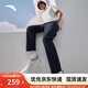 安踏（ANTA）大師腰型動(dòng)褲 | 男舒樂(lè)防曬長(zhǎng)褲冰絲直筒休閑褲送爸爸152527528 【大師腰】冷黑色-3 L (男175)