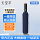 天堂全自動(dòng)12骨商務(wù)傘雙人晴雨傘大號加固加厚結實(shí)抗風(fēng)防暴雨禮品傘 藏青色【贈品5選1】- 12骨抗風(fēng)