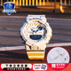 卡西歐（CASIO） G-SHOCK CityBattle系列防水運動手表時尚石英男表 GBA-800DG-7A