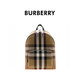 BURBERRY博柏利巴寶莉男士女士書(shū)包百搭雙肩包80845501七夕情人節(jié)禮物褐色