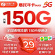 中國廣電惠民年卡MAX雙百流量電話上網(wǎng)【自選號碼】支持5G/4G手機卡 【官方直發(fā)】惠民年卡MAX·月享150G150分鐘