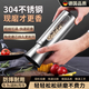 WCZ德國高端不銹鋼胡椒研磨器家用廚房調(diào)料手動(dòng)海鹽胡椒粉黑胡椒研磨 304不銹鋼【研磨器】矮款