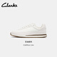 Clarks其樂(lè )CraftRun Lite潮流復古男女鞋時(shí)尚情侶運動(dòng)休閑德訓鞋 白色-男款 261853167 42