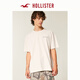 HOLLISTER【焦邁奇同款】25夏新款LOGO棉質(zhì)T恤男裝女裝KI323-5368 白色 S (175/92A)