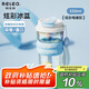 物生物（RELEA）玻璃杯大容量水杯咖啡杯男女茶水分離泡茶杯學(xué)生吸管杯子生日禮物
