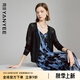 顏域長(zhǎng)袖薄款針織衫女2024新款夏裝簡(jiǎn)約百搭開衫外套綠色V領(lǐng)上衣 黑色 2XL