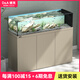 德克（D&A）極窄溪流缸客廳魚缸一體缸自循環(huán)懶人養(yǎng)魚免換水生態(tài)缸底濾水族箱 星空銀（標(biāo)配款） 150x50x125cm