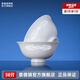 景德鎮(zhèn)（jdz）家用飯碗中式陶瓷碗高溫白瓷沙拉碗搬家禮物米飯碗單個(gè)餐具散件 稱心如意飯碗（兩只裝）