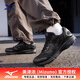 美津濃（MIZUNO）男鞋女鞋 2025夏季新款SPEED2010運動鞋復古慢跑鞋透氣輕便休閑鞋 D1GH2517-01 黑色/深鐵灰 42