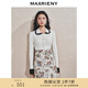 MAXRIENY套頭針織衫女千金小香風(fēng)上衣修身顯瘦高級氣質(zhì) 米白 L
