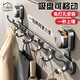 八海鳥(niǎo)吸盤(pán)掛鉤門(mén)后掛衣服神器免打孔掛衣鉤強(qiáng)力承重浴室聯(lián)排掛鉤衛(wèi)生間