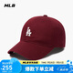 MLB帽子男女軟頂棒球帽虞書欣明星同款運動鴨舌帽3ACP7701N-07WIS-F