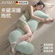 貝黎斯德德國(guó)床上抱枕睡覺海馬夾腿女生專用側(cè)睡涼感冰絲靠墊長(zhǎng)條孕婦專用 薄荷曼波【母嬰級(jí)可拆洗】 含枕芯 成人大號(hào) 身高165cm以上 長(zhǎng)118cm