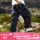 MQD童裝男大童工裝大口袋百搭休閑褲 藏青 150cm