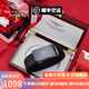 法萊阿瑪尼皮帶男真皮自動(dòng)扣內(nèi)穿式牛皮腰帶高檔商務(wù)褲帶生日禮物送老公男友 槍色【高檔實(shí)木禮盒】 120cm -改長(zhǎng)度下單備注或聯(lián)系客服