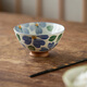 同合日本進(jìn)口手繪陶瓷手工日式高腳湯碗家用高顏值餐具彩繪櫻語(yǔ)飯碗 彩繪櫻語(yǔ)飯碗（藍）
