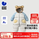 迷你巴拉【三防】羽絨連體衣嬰兒衣服寶寶爬服加厚2025年2025秋冬新品