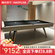 皓玉佳美式臺(tái)球桌標(biāo)準(zhǔn)成人商用實(shí)木大理石家用桌球臺(tái)多功能乒乓球桌三用 8尺 簡(jiǎn)藝石板臺(tái)