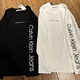 CALVIN KLEIN JEANS春秋季字母印花長(zhǎng)袖CKT恤男女重磅純棉寬松百搭圓領(lǐng)打底衫上衣 純棉印花【白色長(zhǎng)袖】 M 90-115
