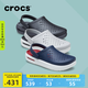 crocs卡駱馳舒樂洞洞鞋沙灘鞋男鞋包頭女鞋拖鞋|209964 黑色-001 41 /42(260mm)