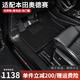 三力必達(dá)適用于本田奧德賽汽車腳墊19-25年款專用防水環(huán)保TPE包門(mén)檻全包圍 【爆款推薦】TPE腳墊+黑色納米絨墊 (19-25年)本田奧德賽-七座