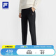 FILA斐樂(lè)官方女士梭織長(zhǎng)褲2025春季基礎(chǔ)簡(jiǎn)約加絨健身運(yùn)動(dòng)褲