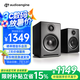 聲擎（Audioengine）【國(guó)家補(bǔ)貼】A2+ Wireless 電腦桌面音響臺(tái)式小型 高音質(zhì)藍(lán)牙音箱有源音響 綢緞黑