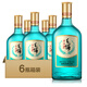 毛鋪草本酒苦蕎酒[新品]綠蕎純糧白酒基酒5年以上陶缸陳釀 綠瓶口糧酒 42度 520mL 6瓶 毛鋪草本酒-光瓶酒原箱