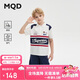 馬騎頓（MQD）童裝男大童24夏新款學(xué)院風(fēng)休閑polo短袖套裝