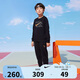 NIKE3BRAND 耐克童裝男女童衛(wèi)衣+褲子2件套秋季兒童衛(wèi)衣長(zhǎng)褲套裝