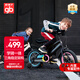 好孩子（gb）自行車兒童 4-8歲男女童山地車 黑色16寸 適合身高105-145cm