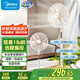 美的（Midea）幸運(yùn)草安睡風(fēng)扇家用電風(fēng)扇直流變頻落地扇 WiFi智控循環(huán)風(fēng)扇1級(jí)能效遙控轉(zhuǎn)頁(yè)扇 【幸運(yùn)草風(fēng)扇MAX-藍(lán)牙智控】SDI35TLY