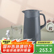 虎牌（TIGER）保溫壺 304不銹鋼時尚保溫壺PWO-A16C-HD 深灰色 1.6L