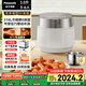 松下（Panasonic）【國(guó)家補(bǔ)貼】飯光光PRO電飯煲0涂層家用3-6人無(wú)涂層不銹鋼內(nèi)膽IH煮飯鍋3.8升可變壓力HXS151
