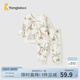 童泰（TONGTAI）嬰兒套裝純棉四季寶寶衣服褲子居家內(nèi)衣兒童對開長袖上衣長褲 綠色 90 cm